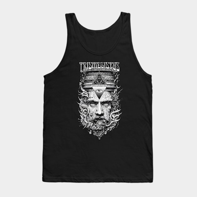 Hermes Trismegistus - Hermeticism, Thrice-great, occult, esoteric Tank Top by AltrusianGrace